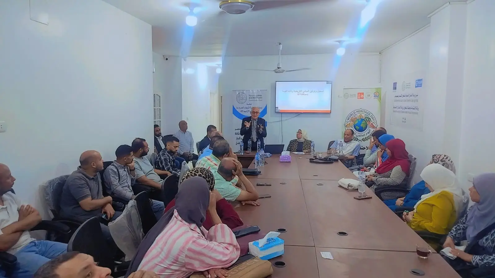 "جمعية تنمية المجتمع للمرأة الريفية والحضرية" بقنا تحتضن ندوة حول التراث وتوصي بحماية المباني التاريخية